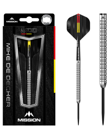 Mission Mike De Decker Silver 95% Tungsten Darts