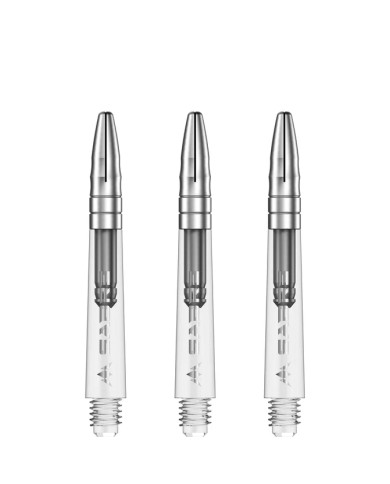 Mission Sabre Clear Shafts Silver Tops