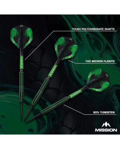 Mission Venom Darts - Steel Tip
