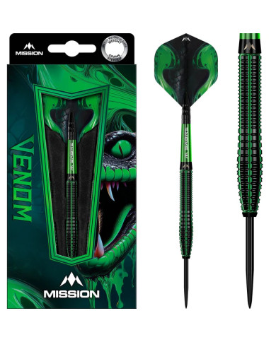 Mission Venom Darts - Steel Tip