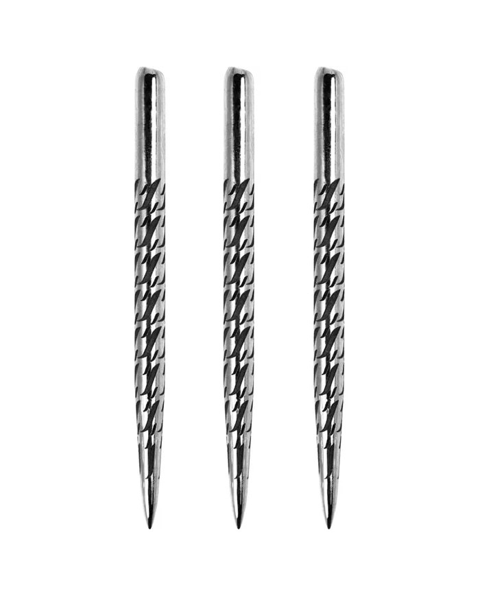 One80 Aztec Dart Points Style D - Silver - Swirl