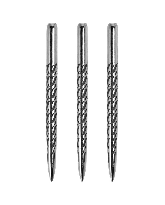One80 Aztec Dart Points Style D - Silver - Swirl