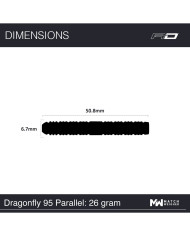 Red Dragon Dragonfly95 Parallel Darts