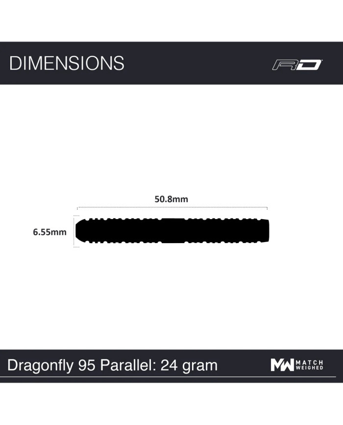 Red Dragon Dragonfly95 Parallel Darts
