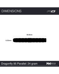 Red Dragon Dragonfly95 Parallel Darts