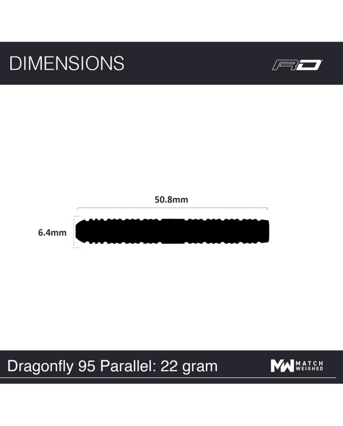Red Dragon Dragonfly95 Parallel Darts