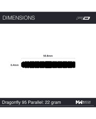 Red Dragon Dragonfly95 Parallel Darts
