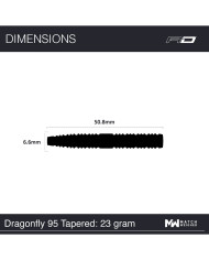 Red Dragon Dragonfly95 Tapered Darts