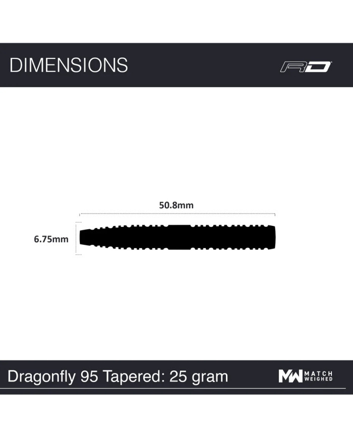 Red Dragon Dragonfly95 Tapered Darts