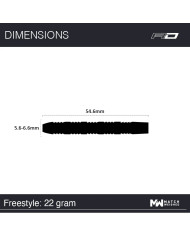 Red Dragon Freestyle Darts