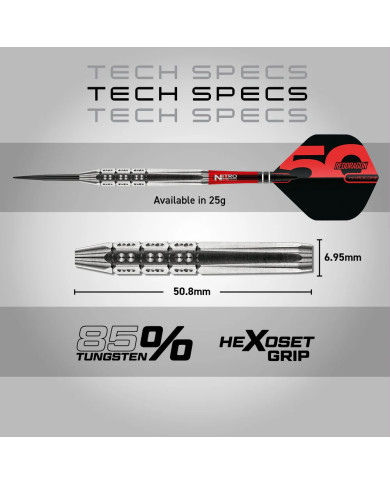 Red Dragon Hexoset 3 Darts - 25g