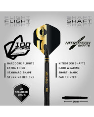 Red Dragon Peter Wright 50 Year Anniversary Darts - 21g