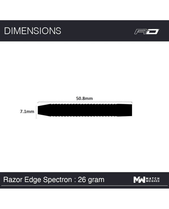 Red Dragon Razor Edge Spectron Darts