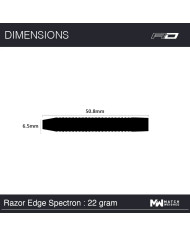 Red Dragon Razor Edge Spectron Darts