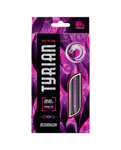 Red Dragon Tyrian 90% Tungsten Steel Tip Darts