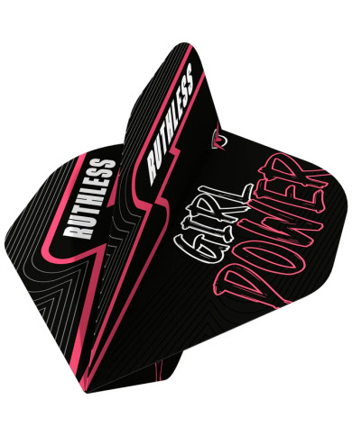 Ruthless Girl Power Flights No2 Black