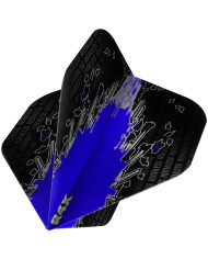 Ruthless R4X High Impact Dart Flights No2 Blue