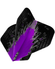 Ruthless R4X High Impact Dart Flights No2 Purple
