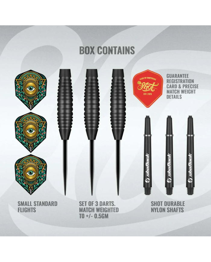 SHOT Zen Kenso Steel Tip Darts