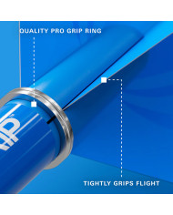 Target 3x Sets Pro Grip Shafts - Black/White/Blue