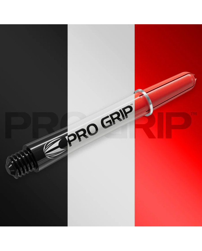 Target 3x Sets Pro Grip Shafts - Black/White/Red