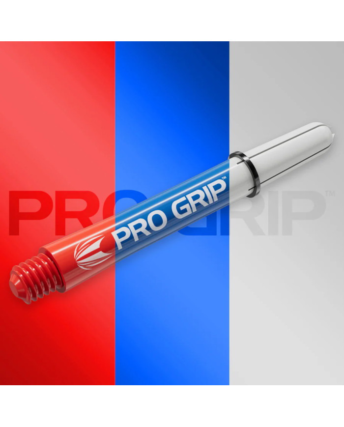 Target 3x Sets Pro Grip Shafts - Red/Blue/White