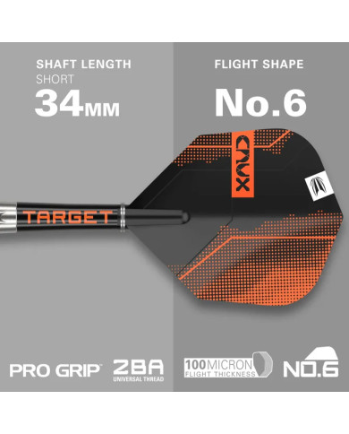 Target Crux 02 Swiss Point Darts
