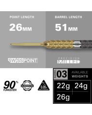 Target Cult Envy 03 90% Tungsten Darts
