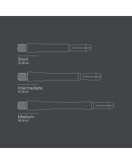 Target Grip Style Aluminium Shafts Blue