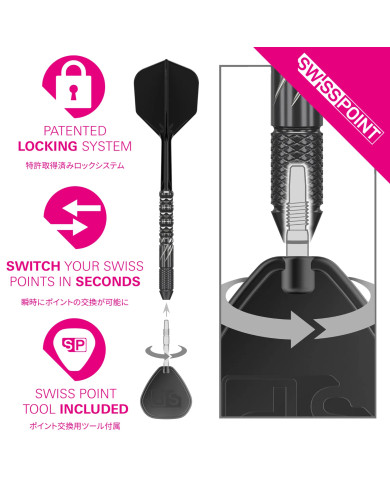 Target Japan - Black Marque Draco 2.0 Darts