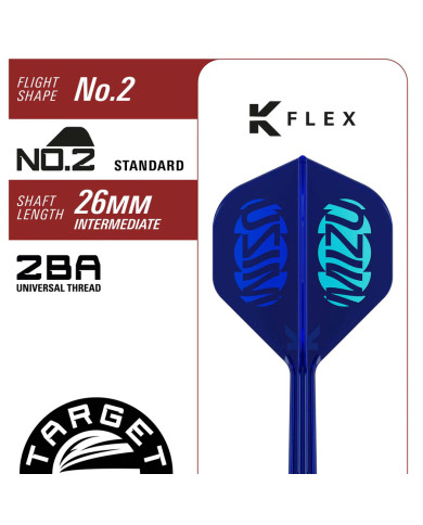 Target Japan Mizu 01 90% Tungsten SP Steel Tip Darts