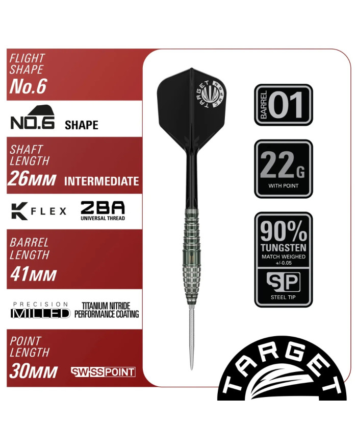 Target Japan Prime Series Scream G1 Darts  - 22g