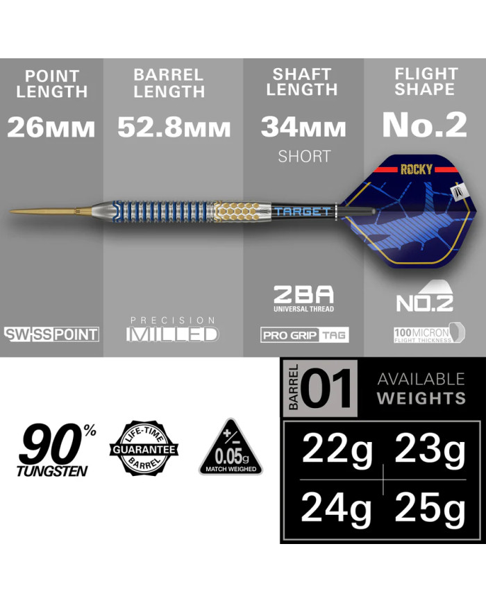 Target Josh Rock Gen 1 Darts