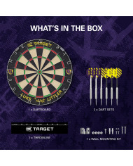 Target Luke "The Nuke" Littler Dartboard Set