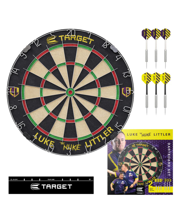 Target Luke "The Nuke" Littler Dartboard Set
