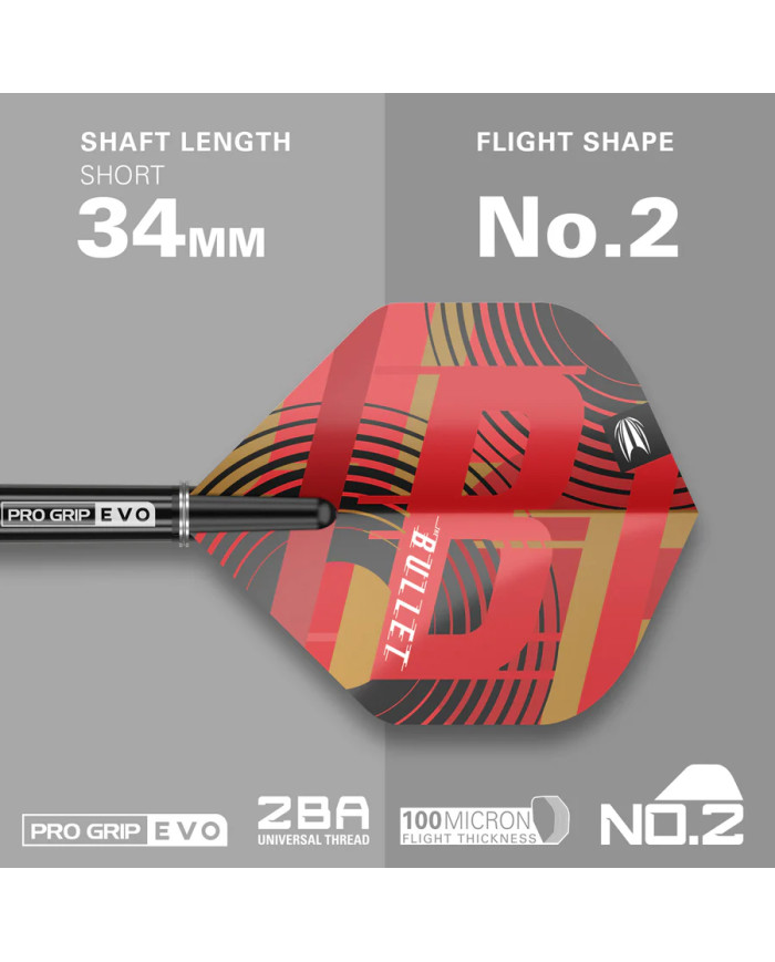 Target Stephen "Bullet" Bunting Gen 5 Darts