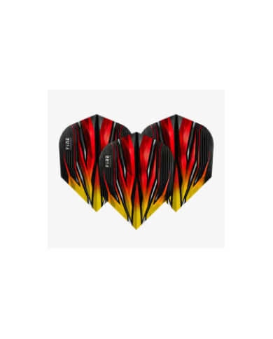 Harrows Fire Standard Flights Red & Yellow