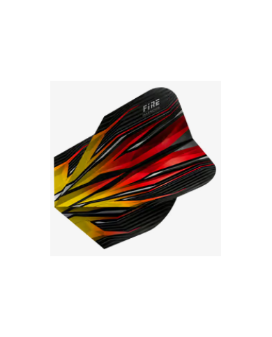 Harrows Fire Standard Flights Red & Yellow
