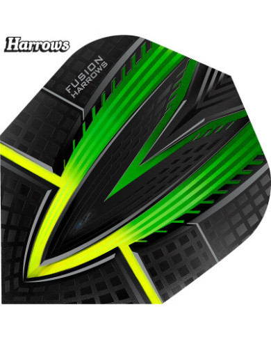 Harrows Fusion Standard Flights Green