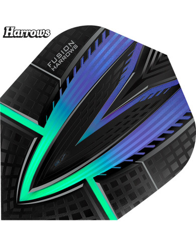 Harrows Fusion Standard Flights Aqua