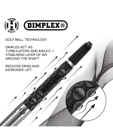 Harrows Dimplex Shafts Red