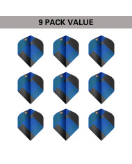 Target Tag Flights Blue No2 - 3 Sets