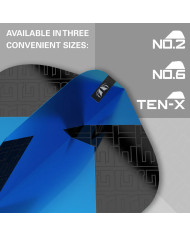 Target Tag Flights Blue No2 - 3 Sets