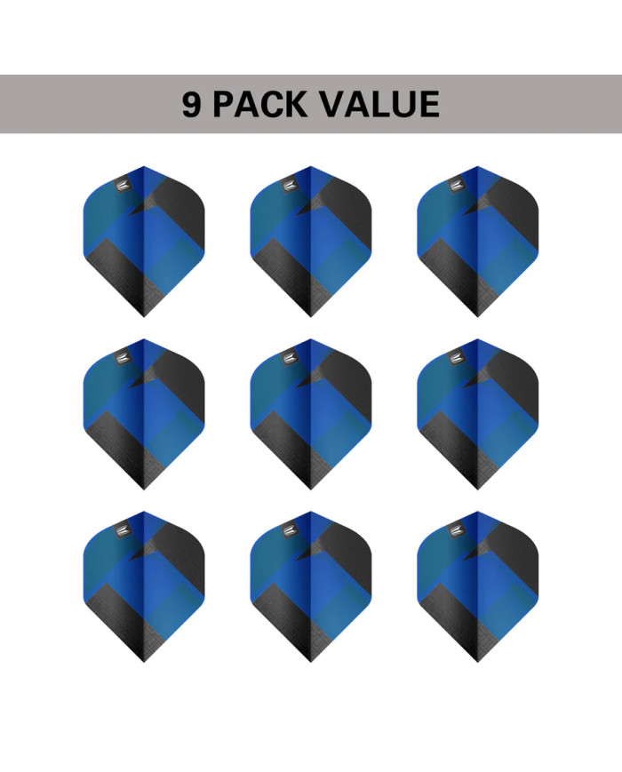 Target Tag Flights Blue No6 - 3 Sets