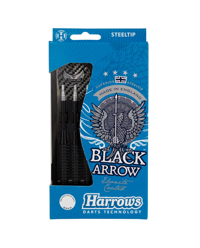 Harrows Black Arrow Knurl Brass Darts