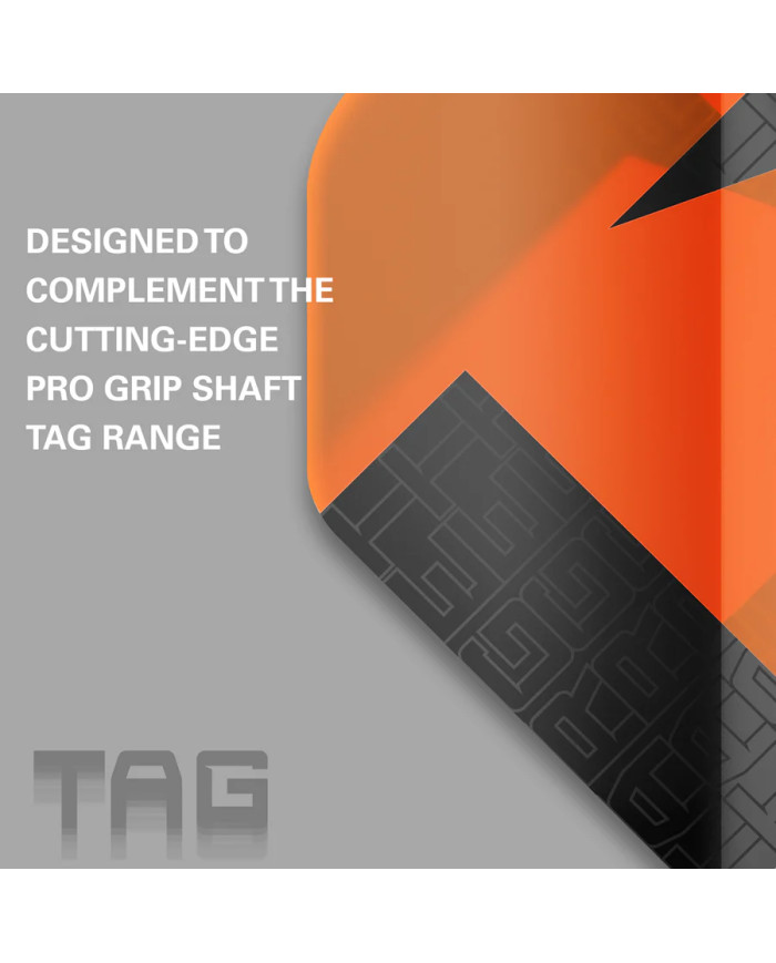 Target Tag Ten-X Flights Orange - 3 Sets