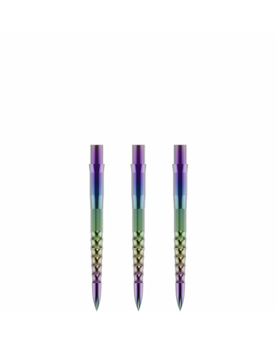 Mission Ripple Points Coral - 38mm