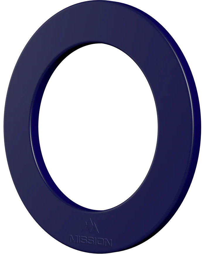 Mission Dartboard Surround Heavy Duty - Embossed Logo - Blue