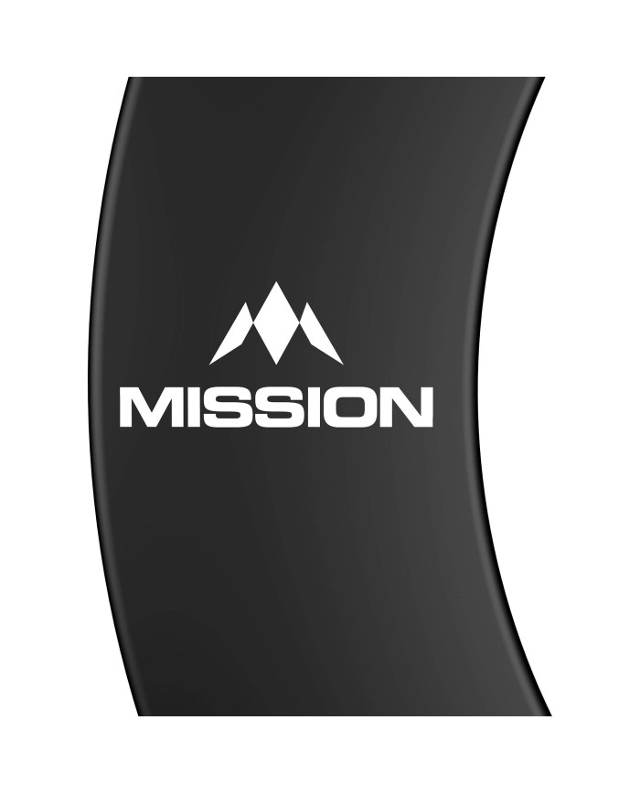 Mission Heavy Duty Surround with Logo Black