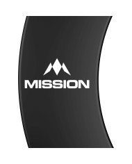 Mission Heavy Duty Surround with Logo Black